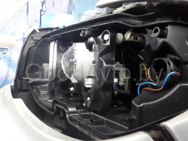 Замена линз в фарах на светодиодные Bi-Led модули